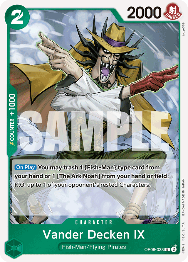 Vander Decken IX OP06-033