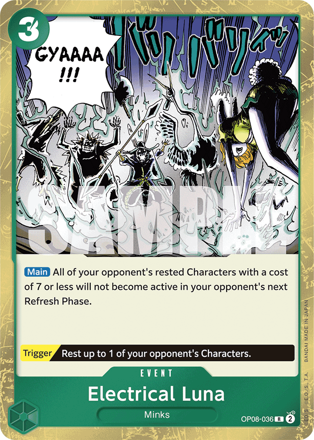 Electrical Luna OP08-036