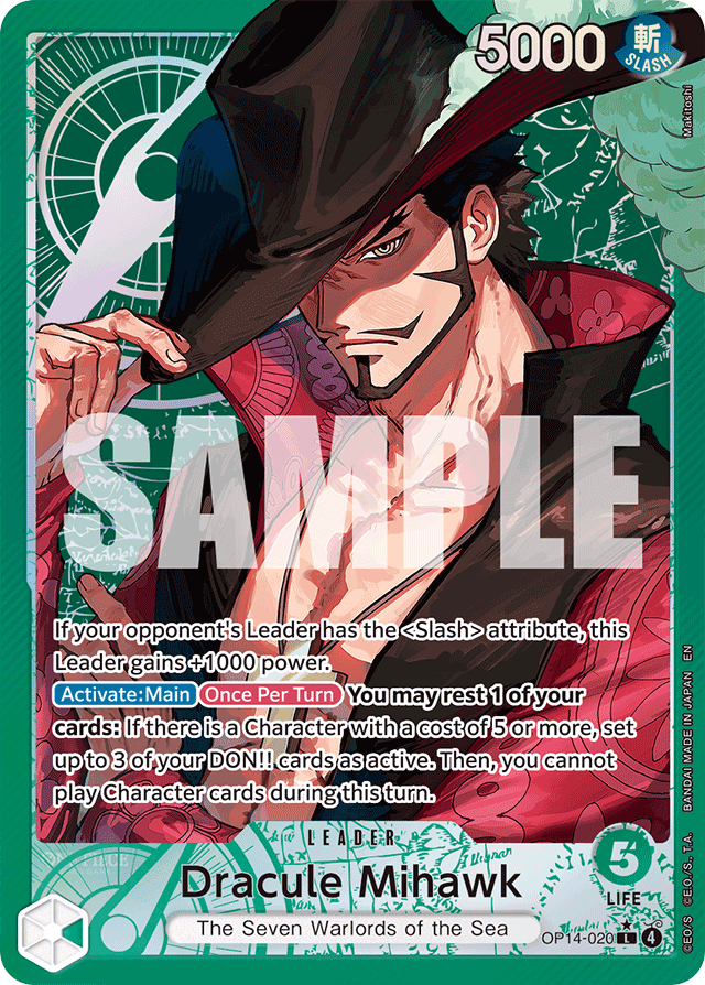 Dracule Mihawk OP14-020
