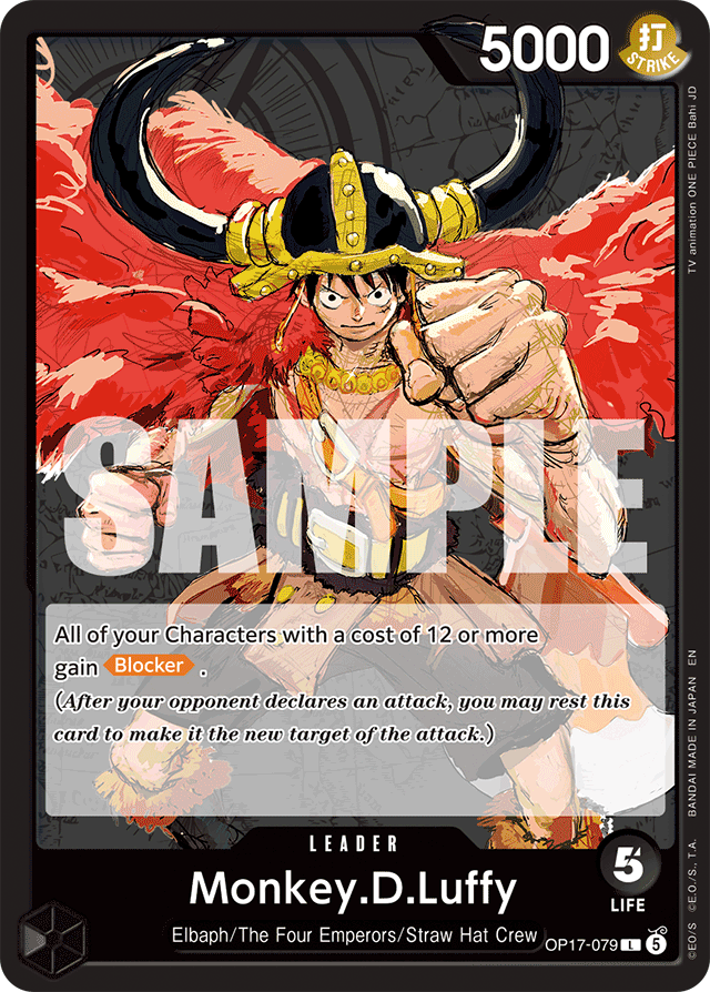 Monkey.D.Luffy OP17-079