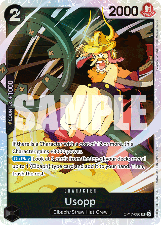 Usopp OP17-080