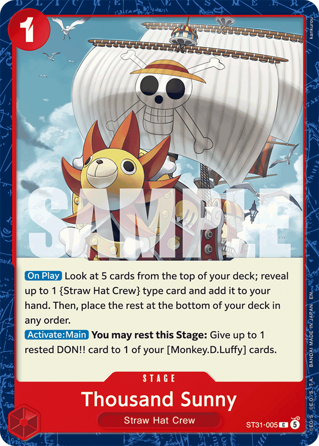 Thousand Sunny ST31-005
