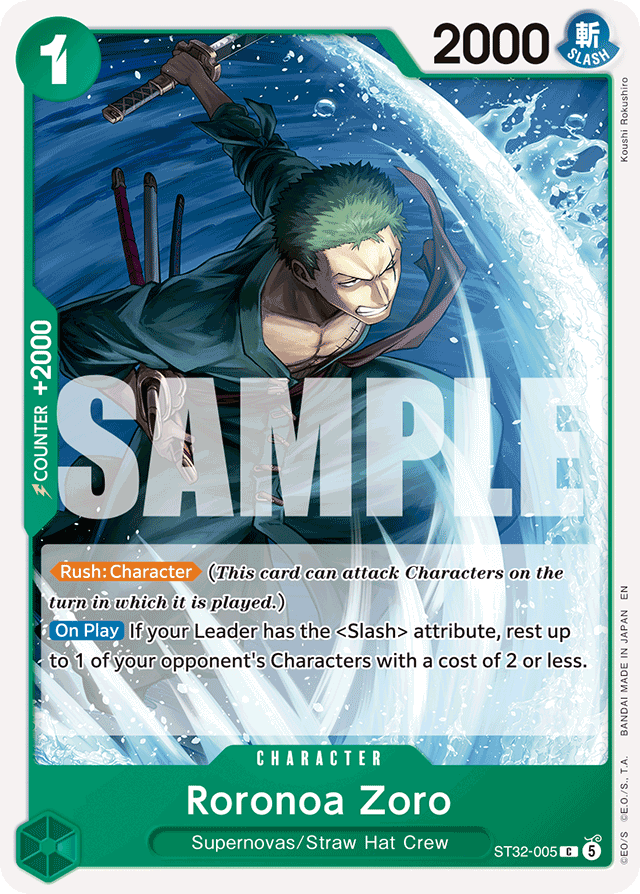 Roronoa Zoro ST32-005